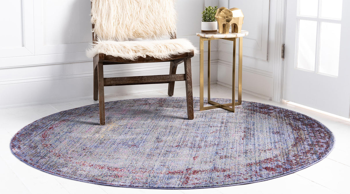 VioLux Gradient Teppich | Modernes Design | Weicher Flächen- & Rundteppich | Perfekt für Wohnzimmer