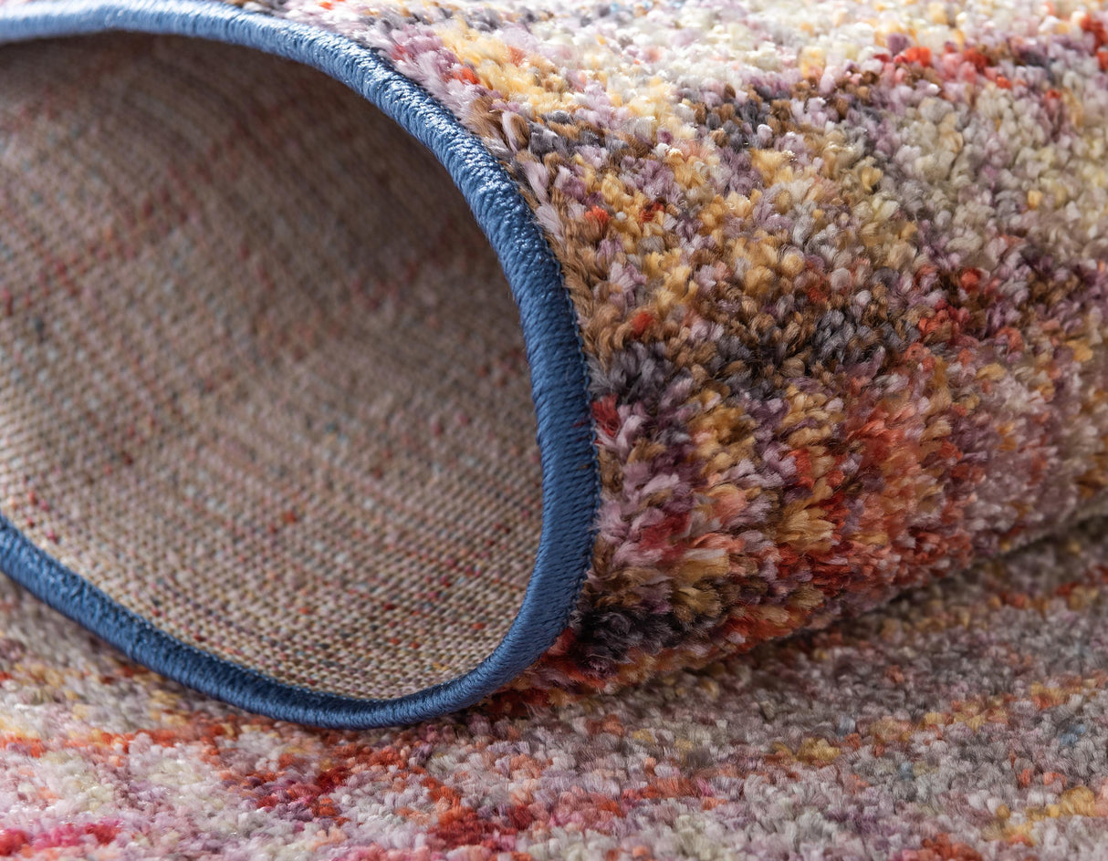 Gridora Moderner Teppich mit verblasstem Gittermuster | Weich & Komfortabel | Elegante Wohnraumdeko