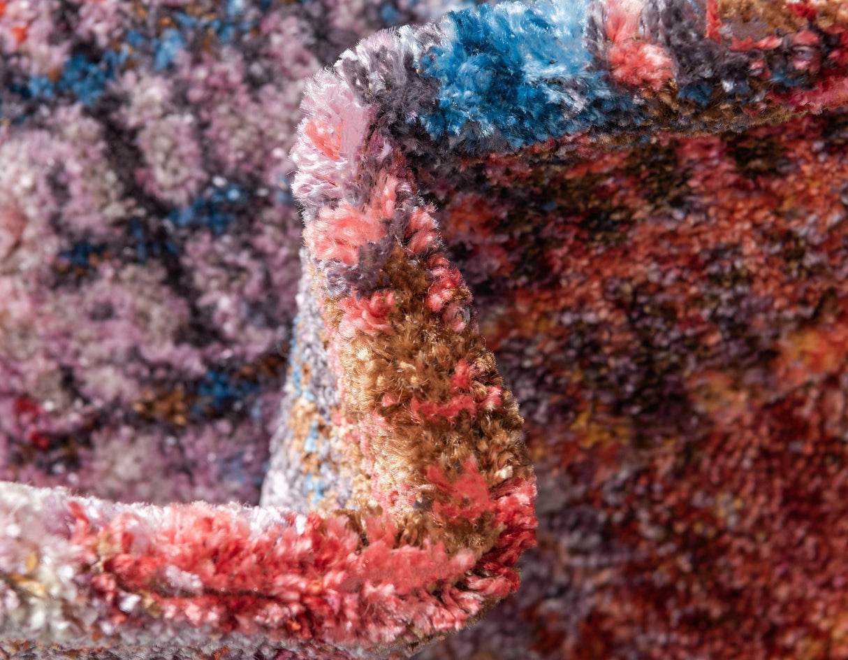 Gridora Moderner Teppich mit verblasstem Gittermuster | Weich & Komfortabel | Elegante Wohnraumdeko