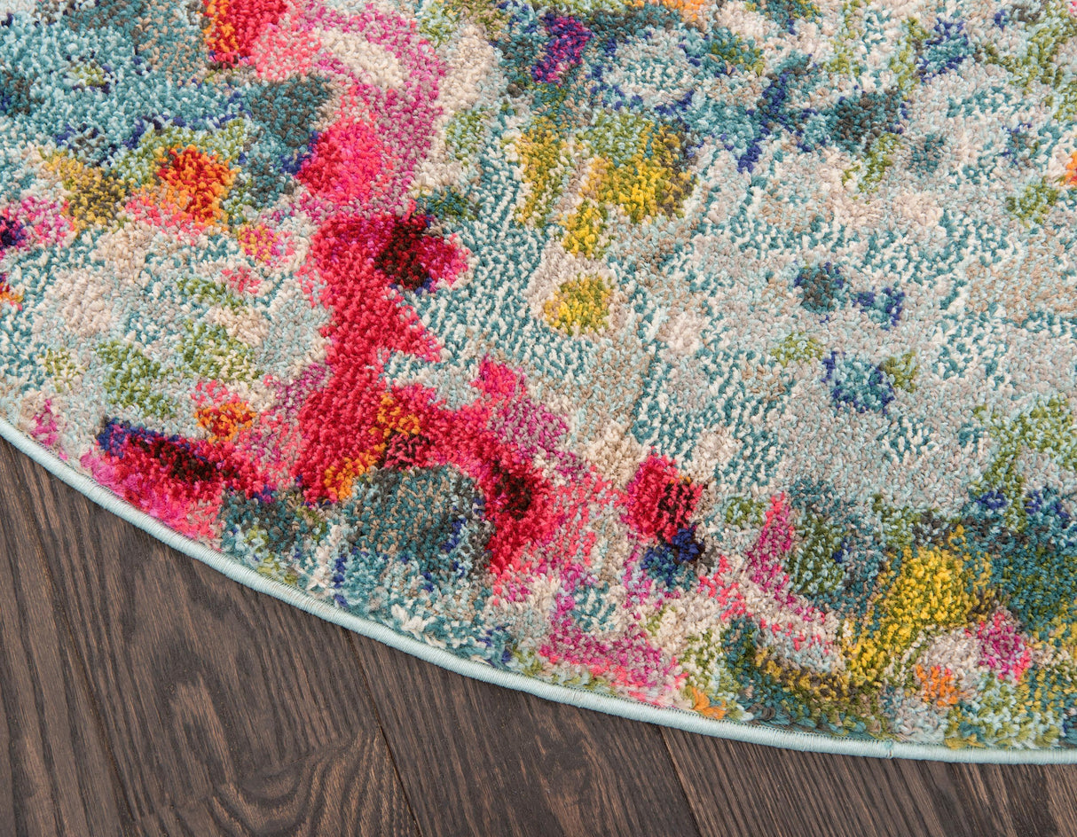 ArtisLoom - Art Deco Teppich in Multicolor Design | Moderner Stil | Luxuriöse Wohnraumgestaltung