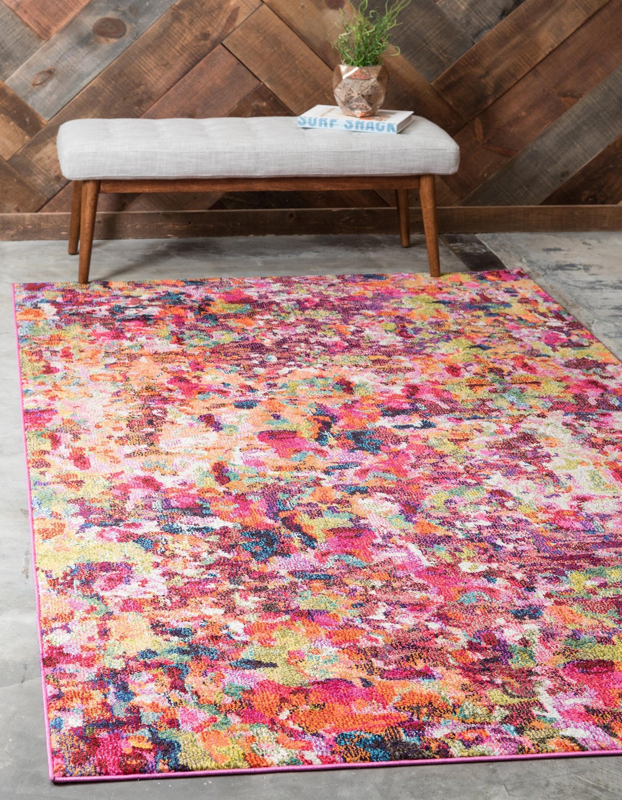 ArtisLoom - Art Deco Teppich in Multicolor Design | Moderner Stil | Luxuriöse Wohnraumgestaltung