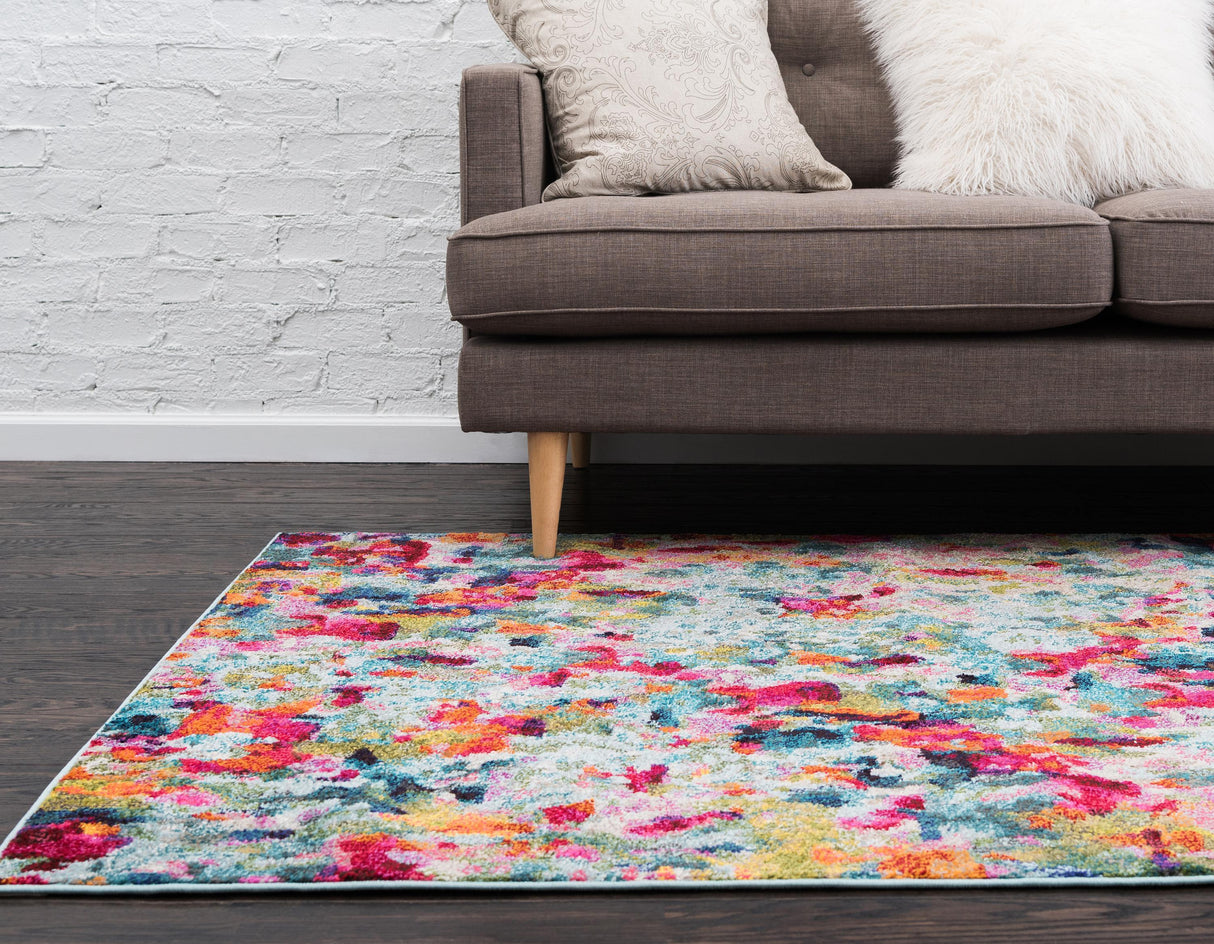 ArtisLoom - Art Deco Teppich in Multicolor Design | Moderner Stil | Luxuriöse Wohnraumgestaltung