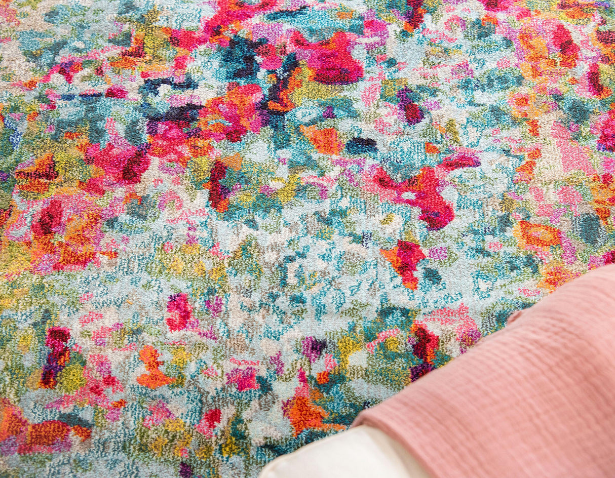 ArtisLoom - Art Deco Teppich in Multicolor Design | Moderner Stil | Luxuriöse Wohnraumgestaltung