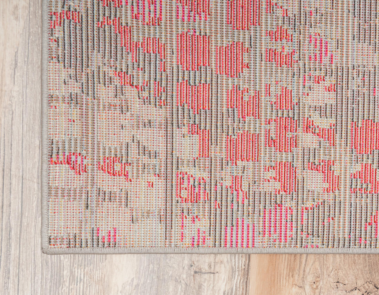 Orbira Moderner Teppich mit Kreisdesign | Elegante Wohnraumdeko | Weich & Pflegeleicht