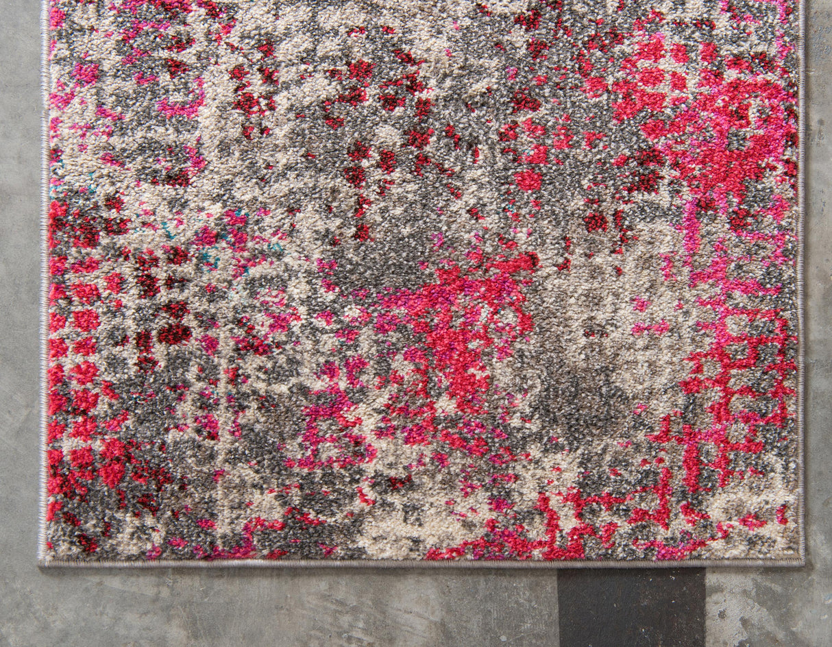 Orbira Moderner Teppich mit Kreisdesign | Elegante Wohnraumdeko | Weich & Pflegeleicht