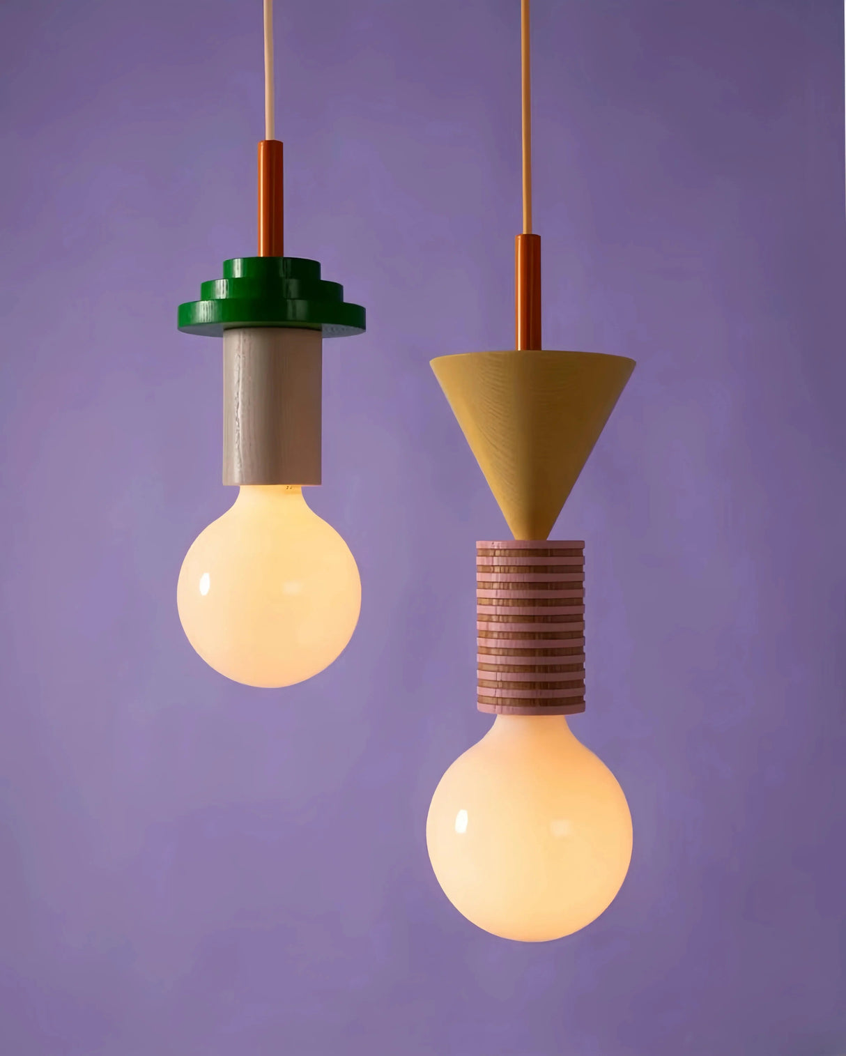 Kronleuchter in geometrischer Form von Memphis | Designer-Kronleuchter in 9 verschiedenen Stilen