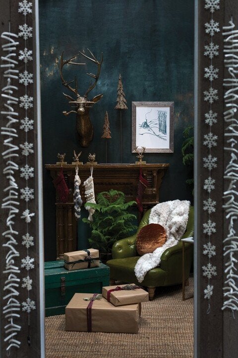 WildDécor Tierkopf Wanddekoration | Handgefertigt | Einzigartige Deko für Zuhause | Naturinspirierter Look