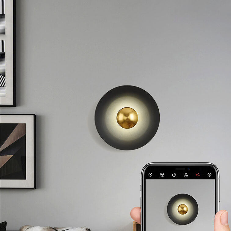 AstralGlow Multicolor LED Wandlampe | Moderne Design | Verstellbares Licht | Dekolampe für Zuhause