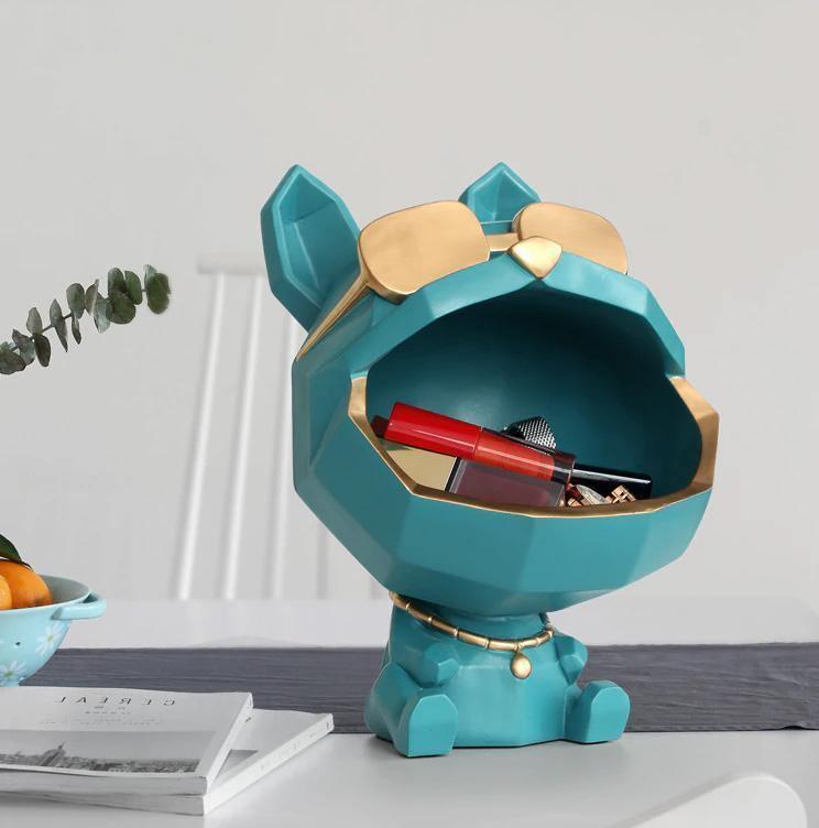 PawMate Hundefigur Organizer Tablett | Stilvolle Aufbewahrung | Dekoration & Funktionalität für Zuhause