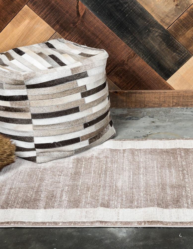 BorderLux - Moderner Teppich mit Randmuster | Zeitloses Design | Weich & Strapazierfähig