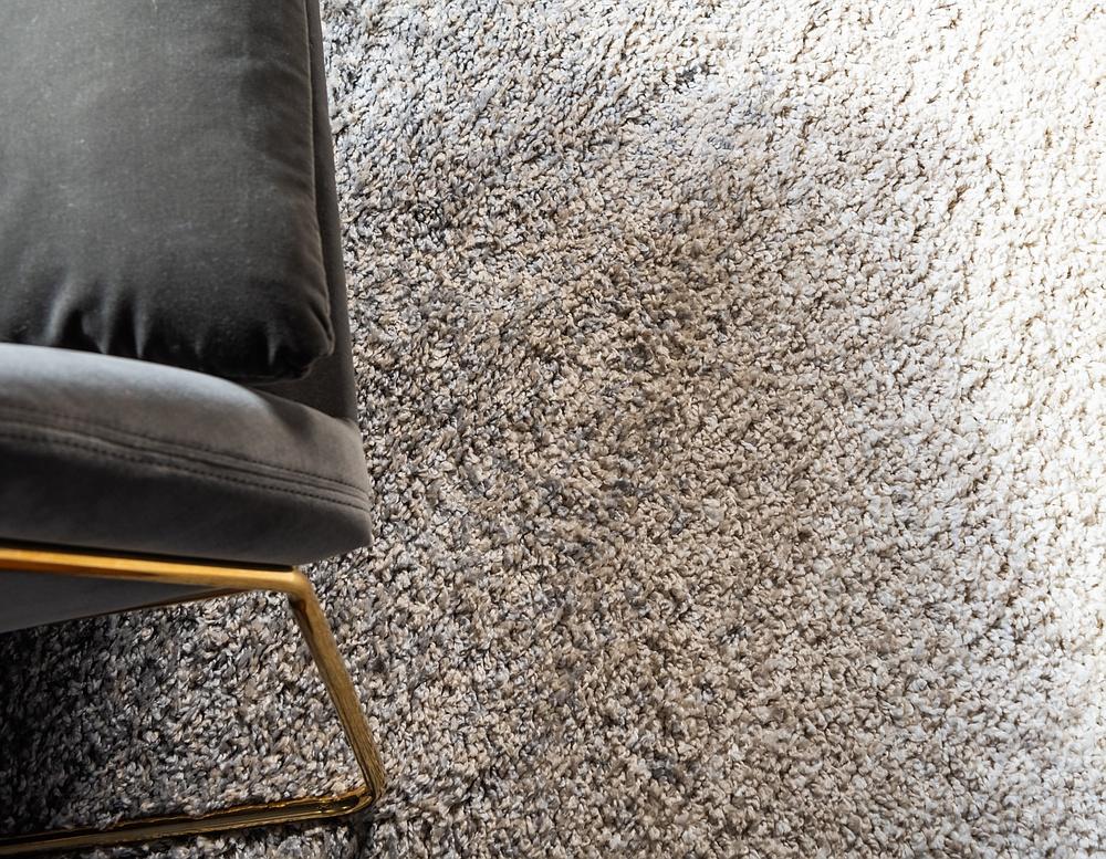 Velviona Gradient Shaggy Teppich | Weicher Hochflorteppich | Modernes Farbverlauf-Design