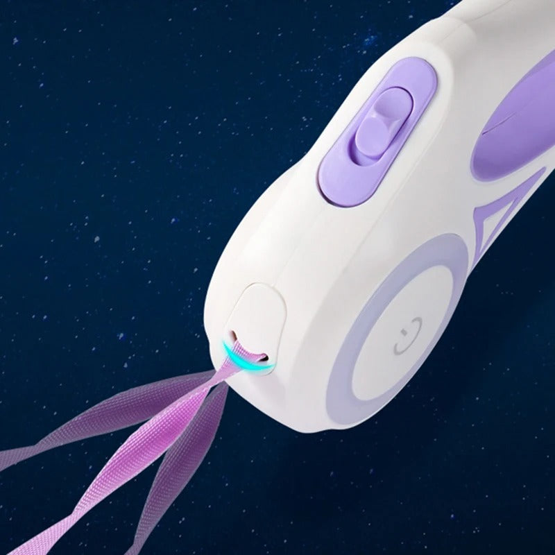 GlowPaw LED Rollleine für Hunde | Beleuchtete, einziehbare Leine | Ergonomisch & Sicher | Für Abendspaziergänge