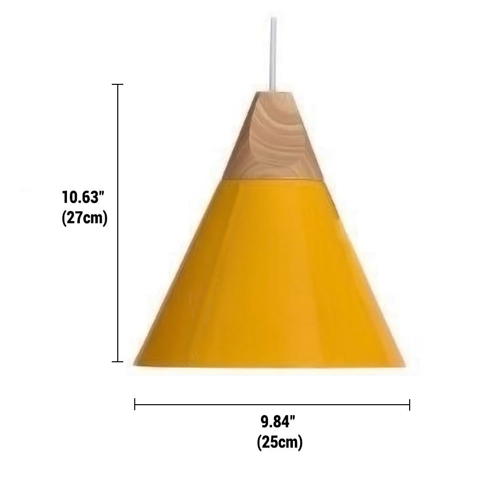 WoodLustre Holz Pendelleuchte | Elegantes skandinavisches Design | Nachhaltige Beleuchtung | Holzoptik für Zuhause