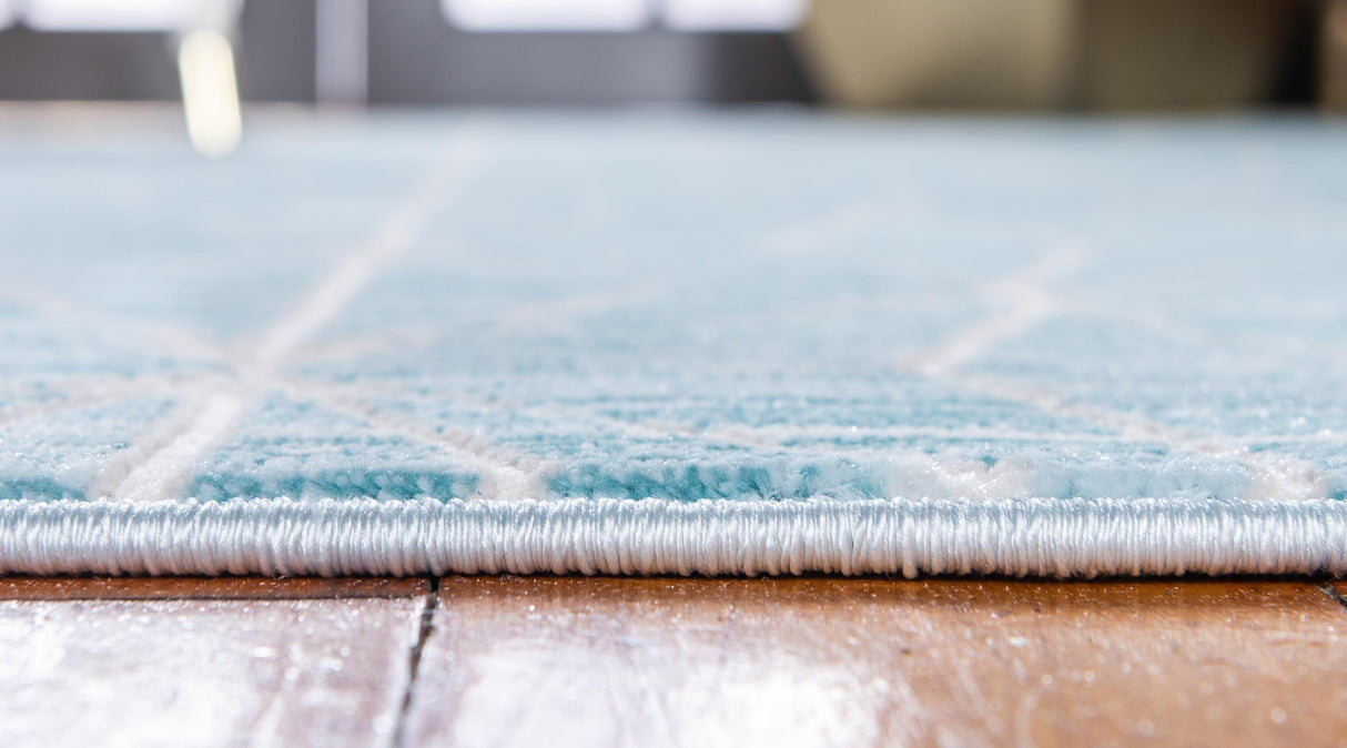 AaroLoom Moderner Geometrischer Teppich | Große Teppiche | Weich & Pflegeleicht | Stilvolle Dekoration für Zuhause