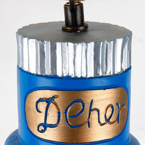 LumiVita Farbenfrohe Flaschen-Pendelleuchte | 1-Licht | Harzdesign | Verschiedene Größen & Farben | Stilvolle Beleuchtung