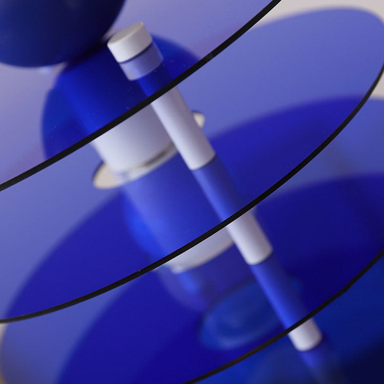 Aurova Nordic Acryl Pendelleuchte | Farbige Hängeleuchte | Modernes Design für Schlafzimmer & Wohnbereiche