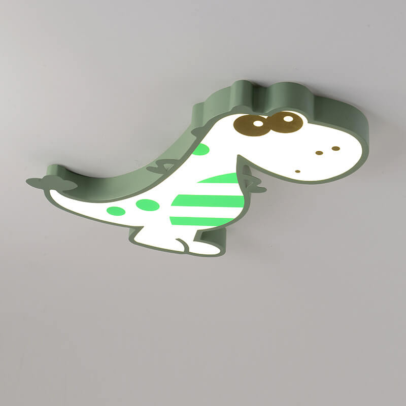 DinoBright LED Deckenleuchte | Kreatives Dinosaurier-Design | Kinderzimmerlampe | Warm- & Weißlicht | Dimmbar
