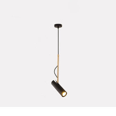 GlintBeam LED Spotlight Hängeleuchte | Minimalistisches Design | Gold | Modern & Funktional | Warmes Licht