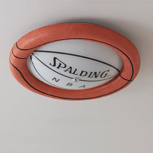 HoopGlow LED-Deckenleuchte im Basketball-Design | Kreative Beleuchtung | Kinderzimmer & Sportthemen-Deko