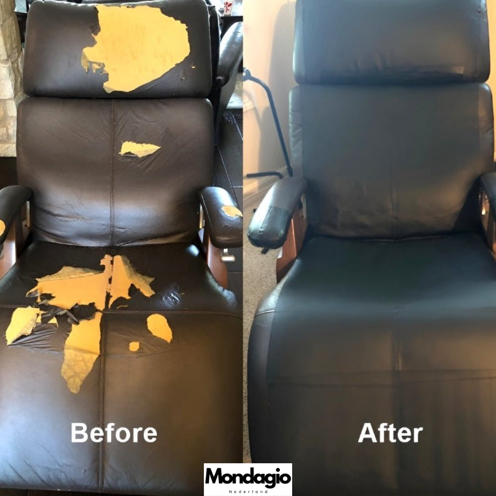 LeatherPro Leder Reparatur Set | Beschädigtes Leder restaurieren | Möbel, Autos & mehr