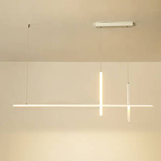 Modern Minimalist Long Line LED Chandelier