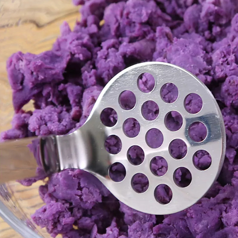 MashPro Edelstahl Kartoffelstampfer | Robustes Küchenwerkzeug | Perfekt für Pürees & mehr