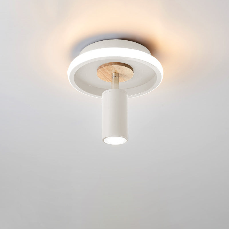 IronLume Industrial Flush Spotlight | Moderner Loft-Stil | 1-Licht Deckenleuchte | Robuste Beleuchtung für Zuhause