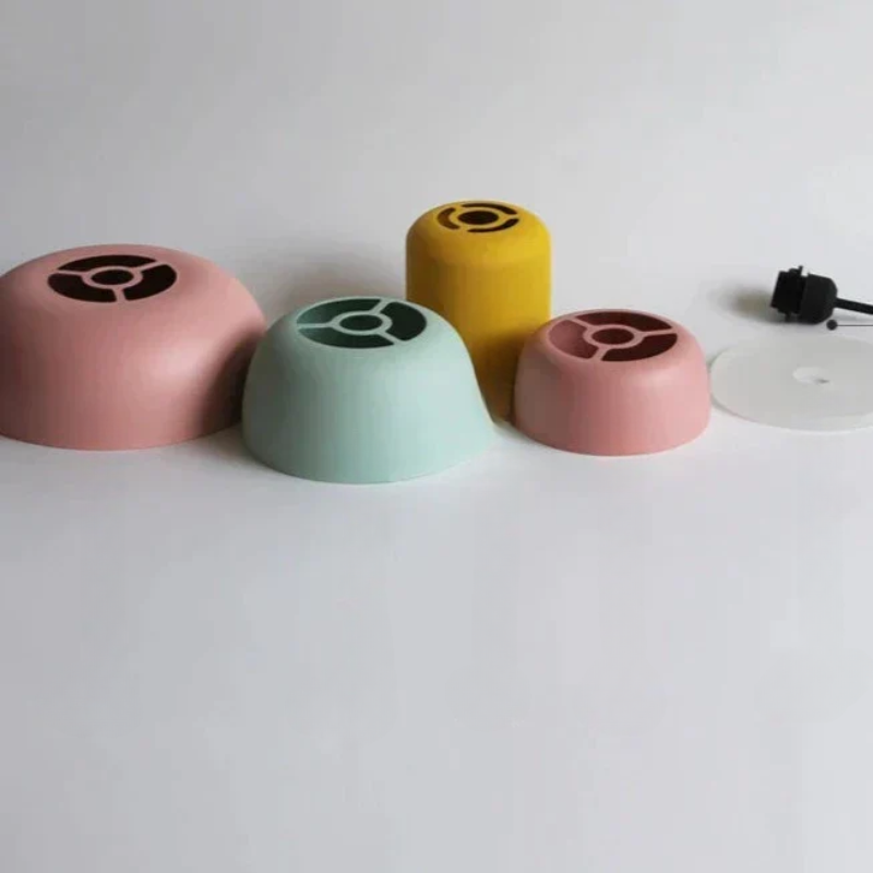 ScandiMacaron Hängeleuchte | Nordic Design Pendelleuchte | Farbakzente für modernes Zuhause