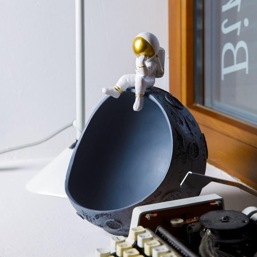 AstroCandy Astronauten-Snackschale | Deko & Aufbewahrung | Stilvolle Süßigkeiten-Schale