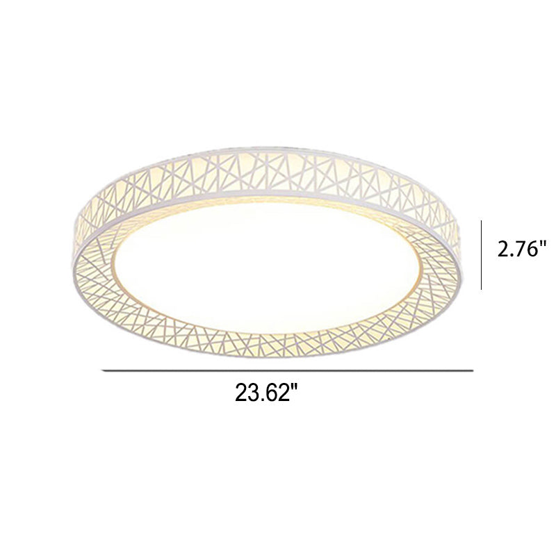 Orbivis Halo LED Deckenleuchte | Kreatives Vogelnest-Design | Modern & Dimmbar | Runde Leuchte