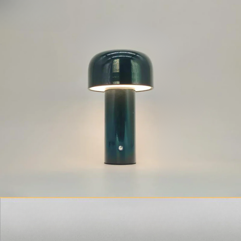 PowerMush Wiederaufladbare LED Pilzlampe | Stimmungslicht | Kabellose Tischlampe für Zuhause