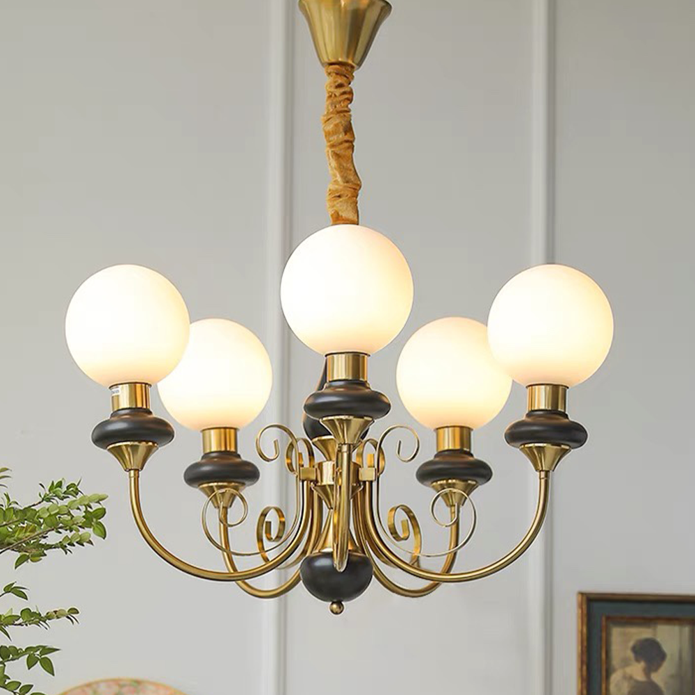 OrvellaGlow Moderne Kunst Onyx Kronleuchter | Kreatives Design | Elegante Deckenleuchte | Luxus Beleuchtung