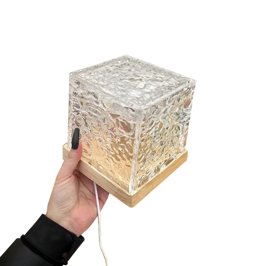 Luxora Qrismora LED Tischlampe | Kabellos | Stimmungslicht | Modernes Design