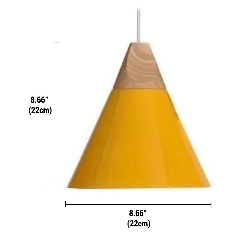 WoodLustre Holz Pendelleuchte | Elegantes skandinavisches Design | Nachhaltige Beleuchtung | Holzoptik für Zuhause