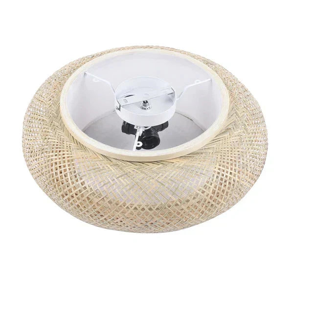 ZenBamboo Pendelleuchte aus Bambus | Natürliches Zen-Design | Nachhaltige Beleuchtung für Esszimmer & Wohnzimmer