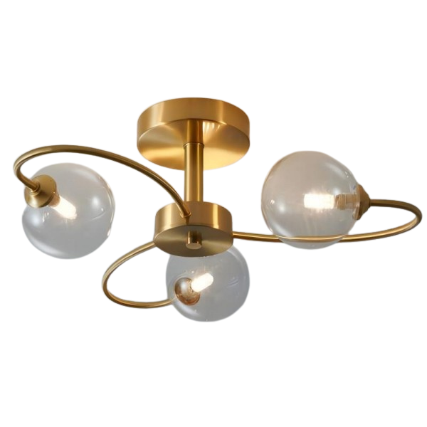 GlowBloom Moderne Deckenleuchte | Elegantes Design | LED-kompatibel | Deko für Zuhause