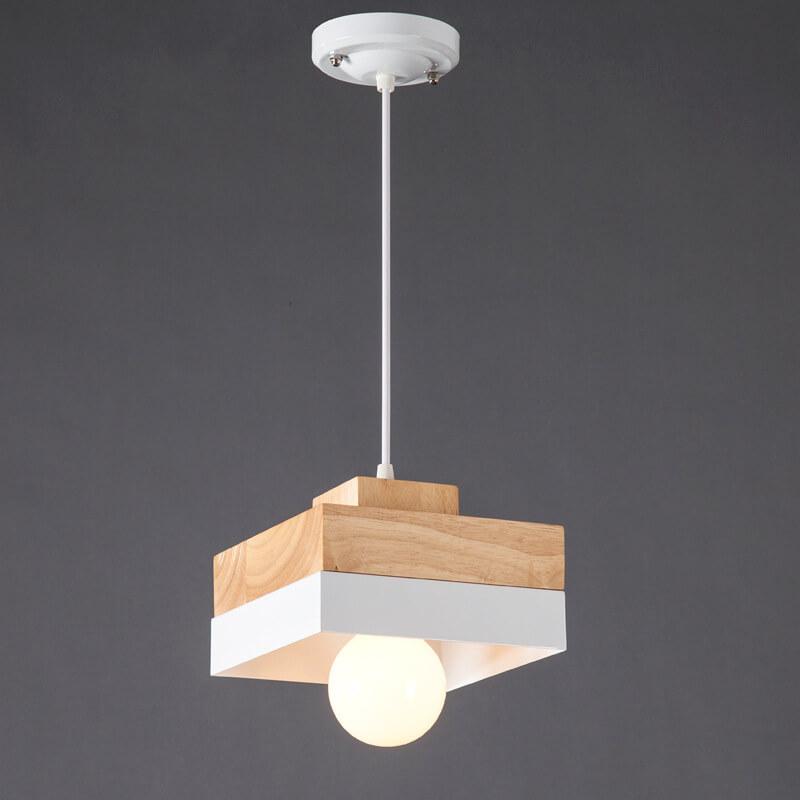 Skyform Minimalistische Pendelleuchte | Runde und Quadratische Optionen | Modernes LED-Design | Elegante Beleuchtung für Zuhause