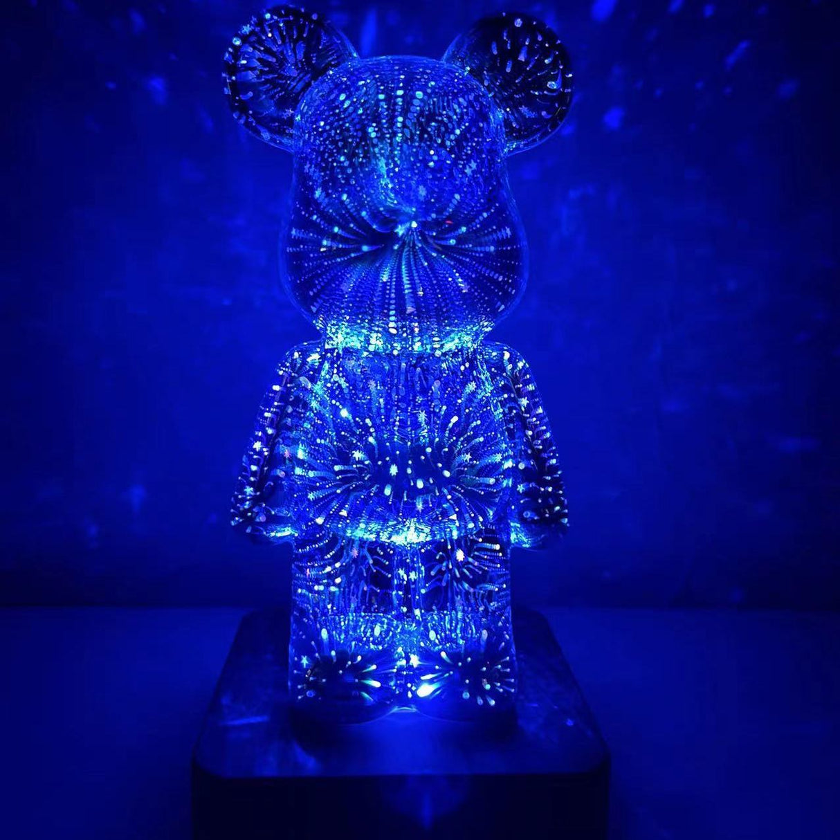 LumiBear Nachttischlampe | Teddy Bear Design | Stimmungslicht für Schlafzimmer & Kinderzimmer | Kabellos & Dekorativ