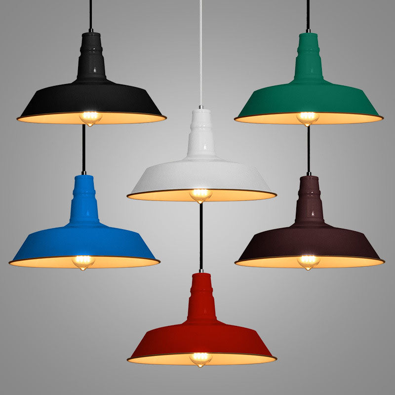 IronSphere Industrielle Runde Pendelleuchte | Moderne Beleuchtung | Vielseitiges Design für Wohnzimmer