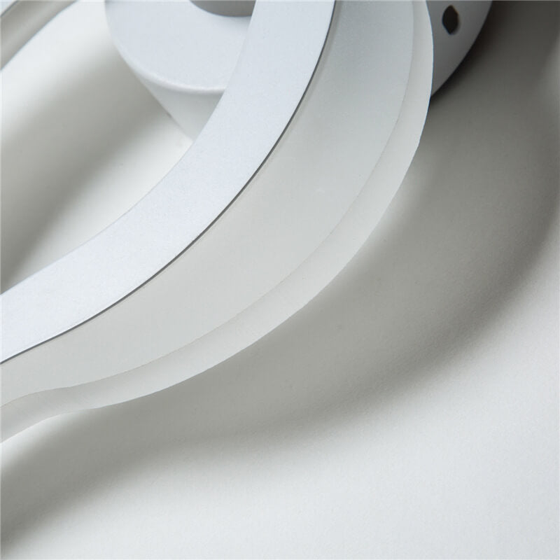 Flamara LED Wandleuchte | Minimalistisches Flammendesign | Acryl-Licht | Modernes Dekor