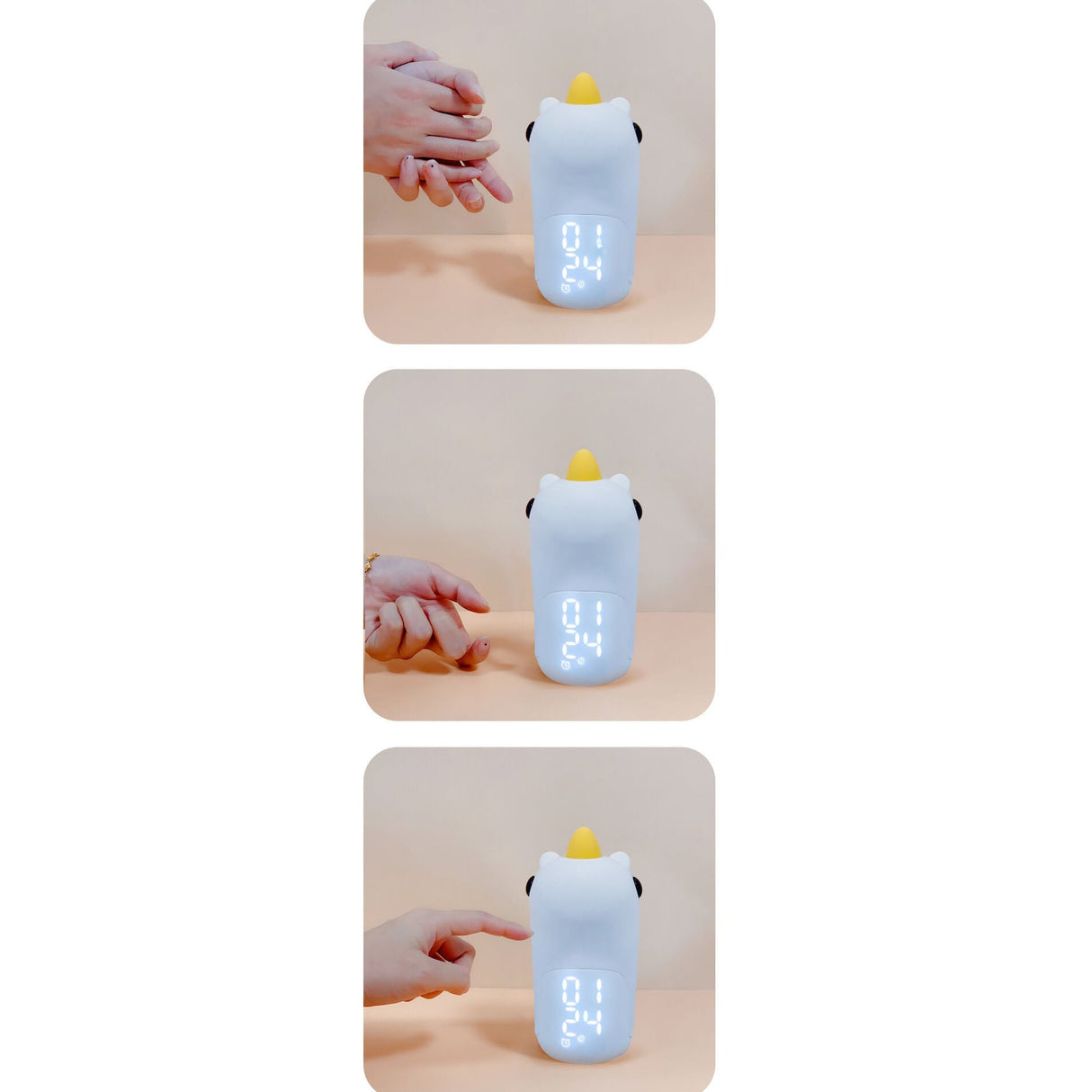 Unilora DreamLight Wecker | Einhorn Design | Timer & LED Nachtlicht | Kinderzimmer-Deko