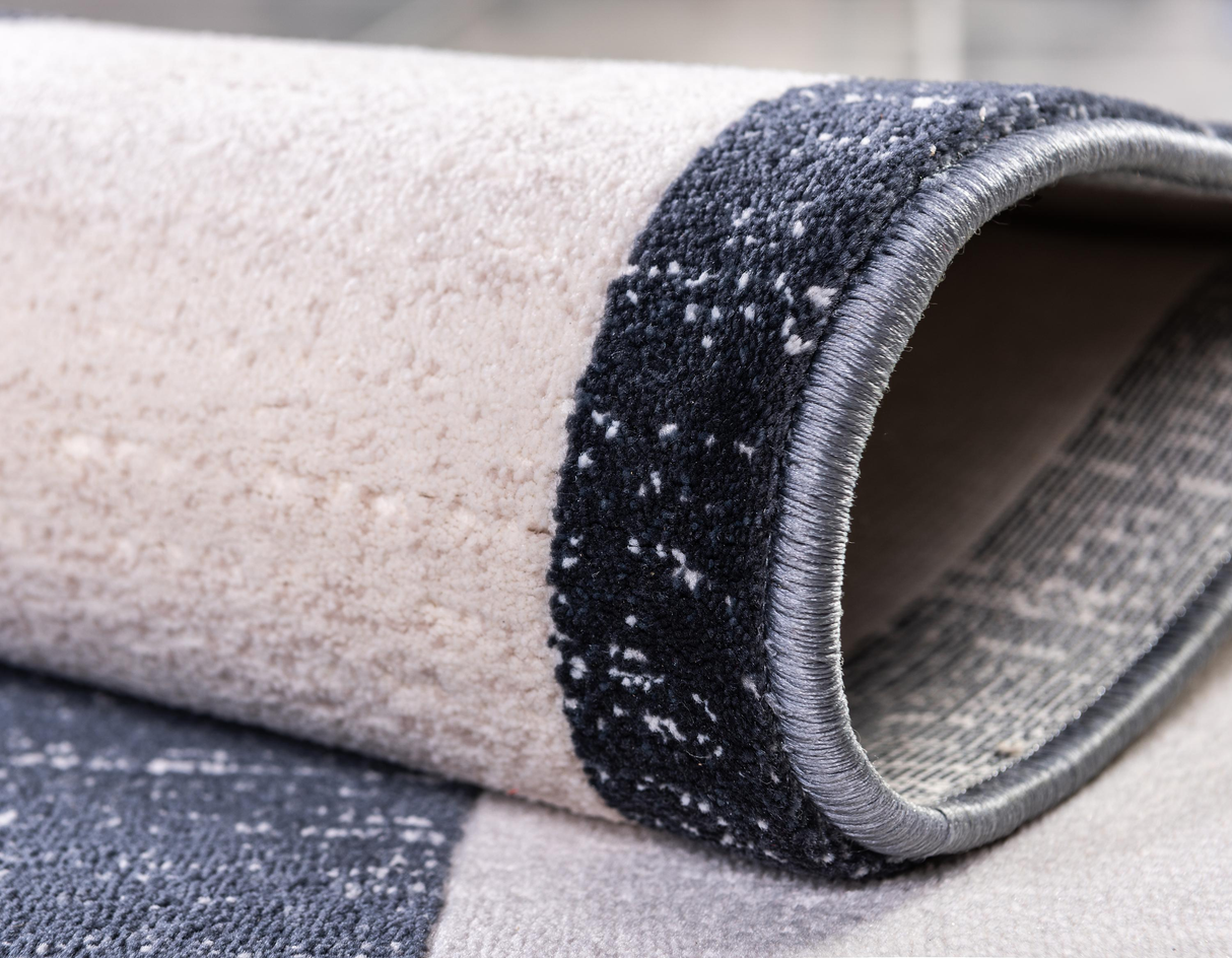 BorderLux - Moderner Teppich mit Randmuster | Zeitloses Design | Weich & Strapazierfähig