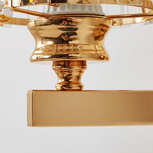 RadiantVell Wandlampe im modernen Minimalismus | Ovaler Kristall-Zylinder | 1 Licht | Elegantes Design für Schlafzimmer & Wohnzimmer