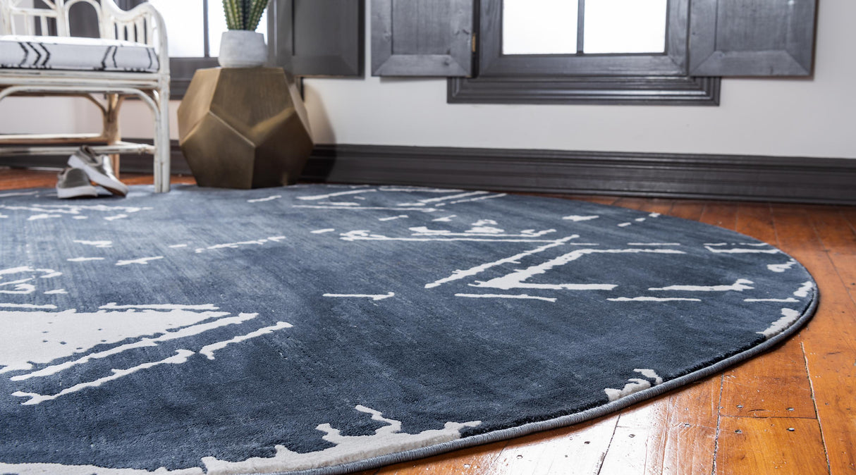 Rautanova Moderner Teppich mit verblasstem Rautenmuster | Weich & Strapazierfähig | Perfekt für Wohnzimmer & Schlafzimmer