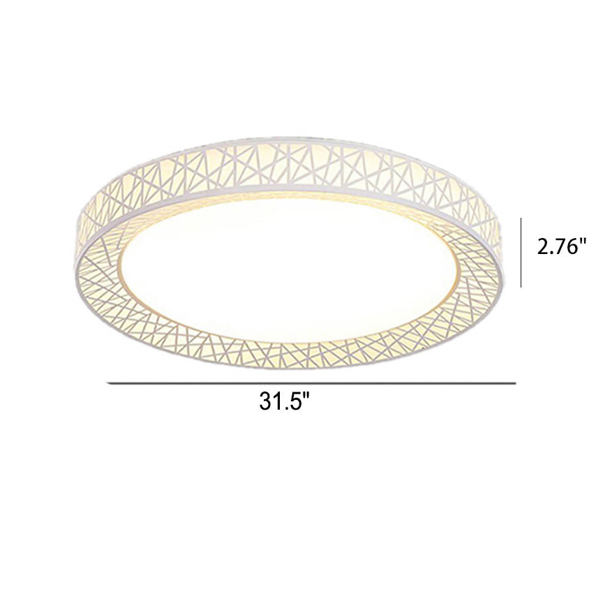 Orbivis Halo LED Deckenleuchte | Kreatives Vogelnest-Design | Modern & Dimmbar | Runde Leuchte