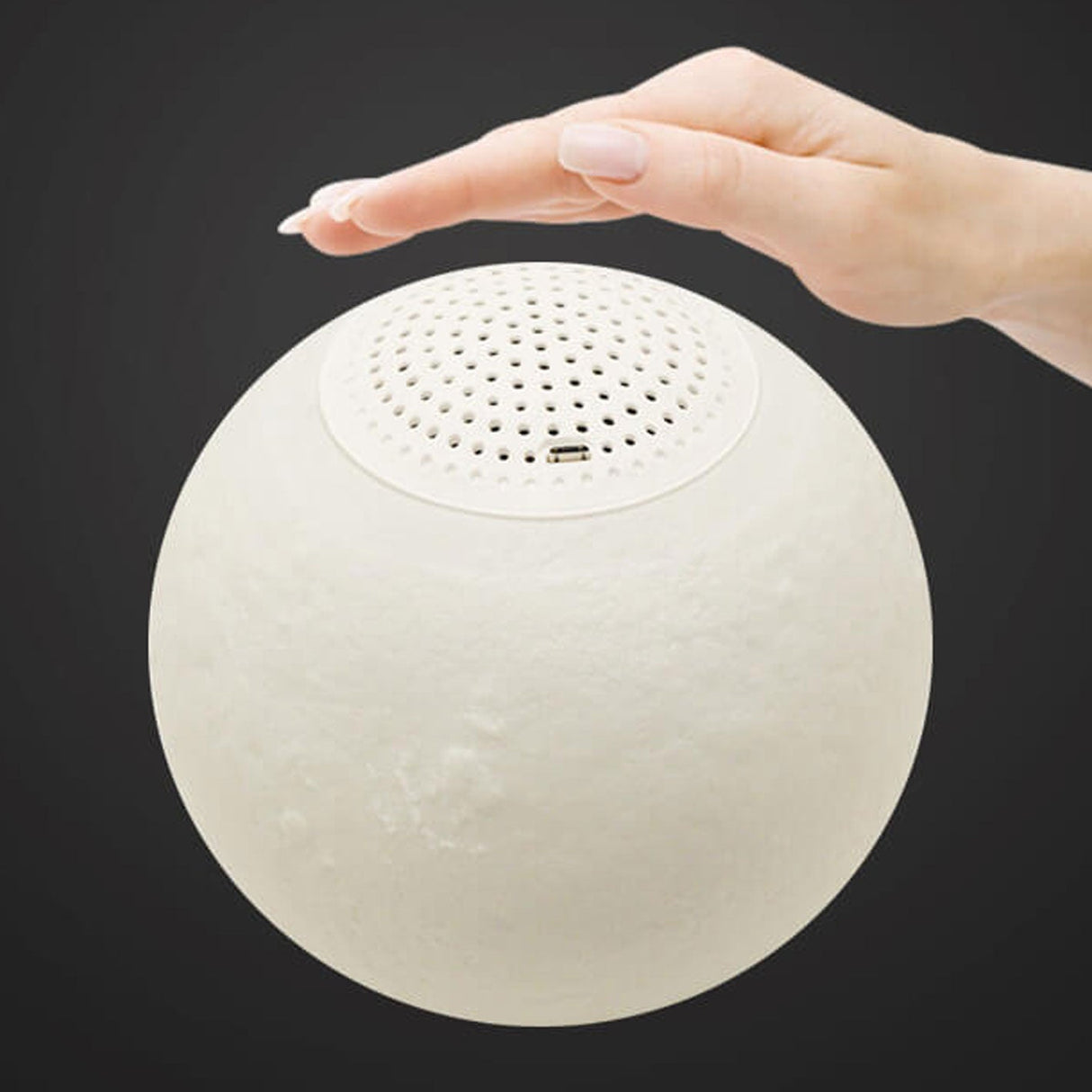 LunarMagix LED Schreibtischlampe | Maglev Mond-Design | Farbwechsel-Nachtlicht | Dekorative Beleuchtung