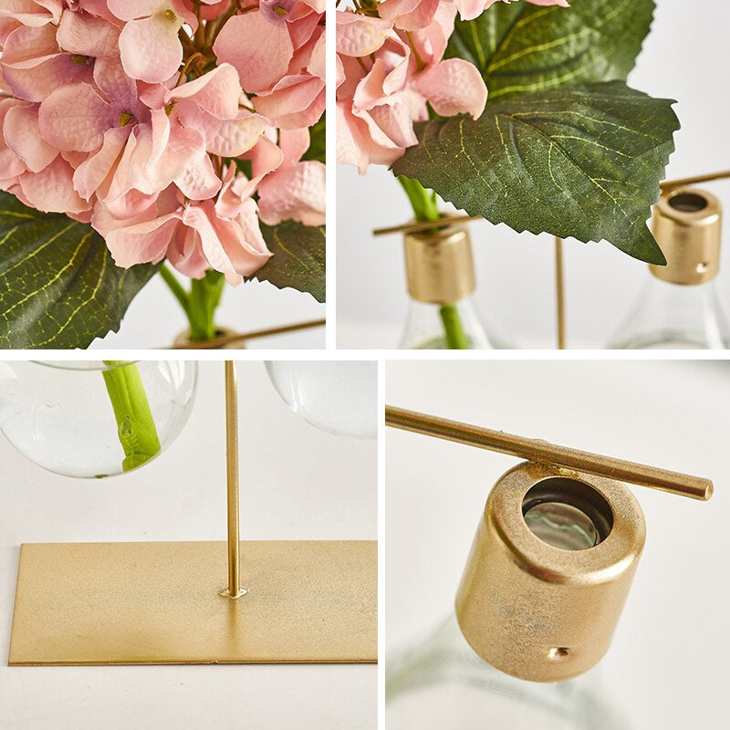 BloomBulb Pflanzenvermehrungs Vase | Zeitloses Design | Deko für Zuhause & Büro | Einzel & Doppel