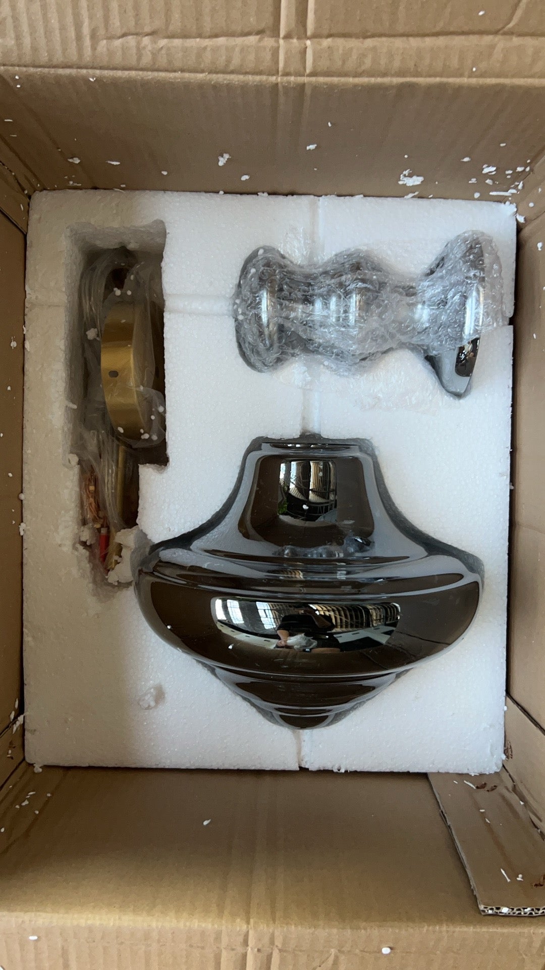 StarLuxe Moderne Graue Glas-Sternenhimmel Pendelleuchte | Dimmbar | Elegante Beleuchtung für Wohn- und Esszimmer