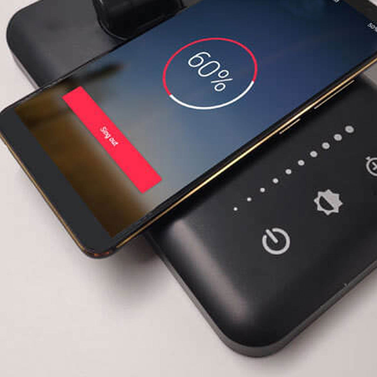 Lumosync FoldPro LED Tischlampe | Kabellos & Wiederaufladbar | Augenschutz | Dimmbar | USB-Ladestation