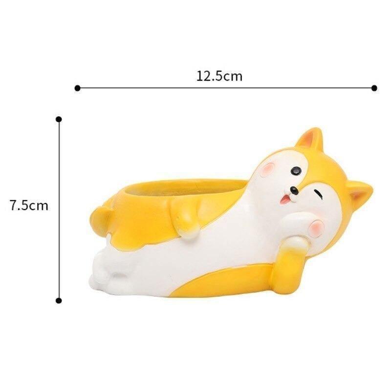 PetBloom Tierfigur Sukkulenten Pflanzgefäß | Lustige Tierformen | Dekoration für Zuhause